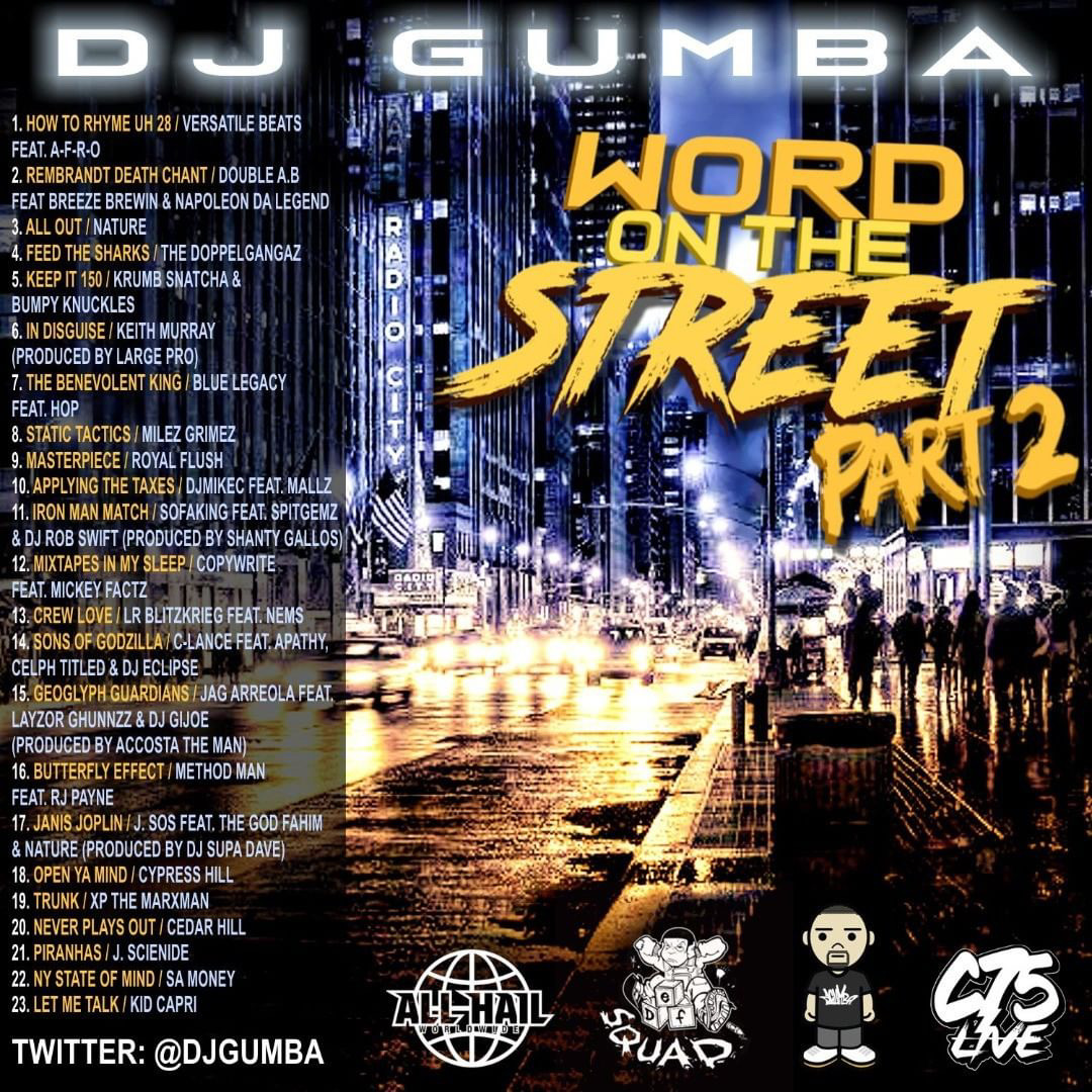 DJ GUMBA WORD ON THE STREET MIXTAPE PART 2
